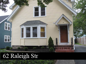 Student housing at 62 Raleigh Street